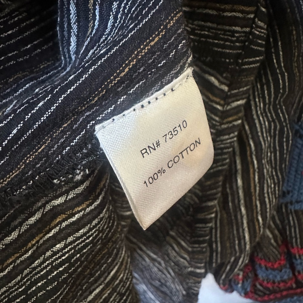 Ivy Jane Black Blue Red Aztec Mini Dress - Picture 12 of 12